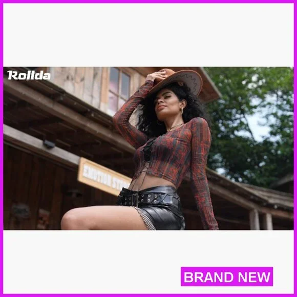 Vintage Western Cowgirl Boots Square Toe Mid Calf Chunky Heel Fashion - Picture 6 of 6